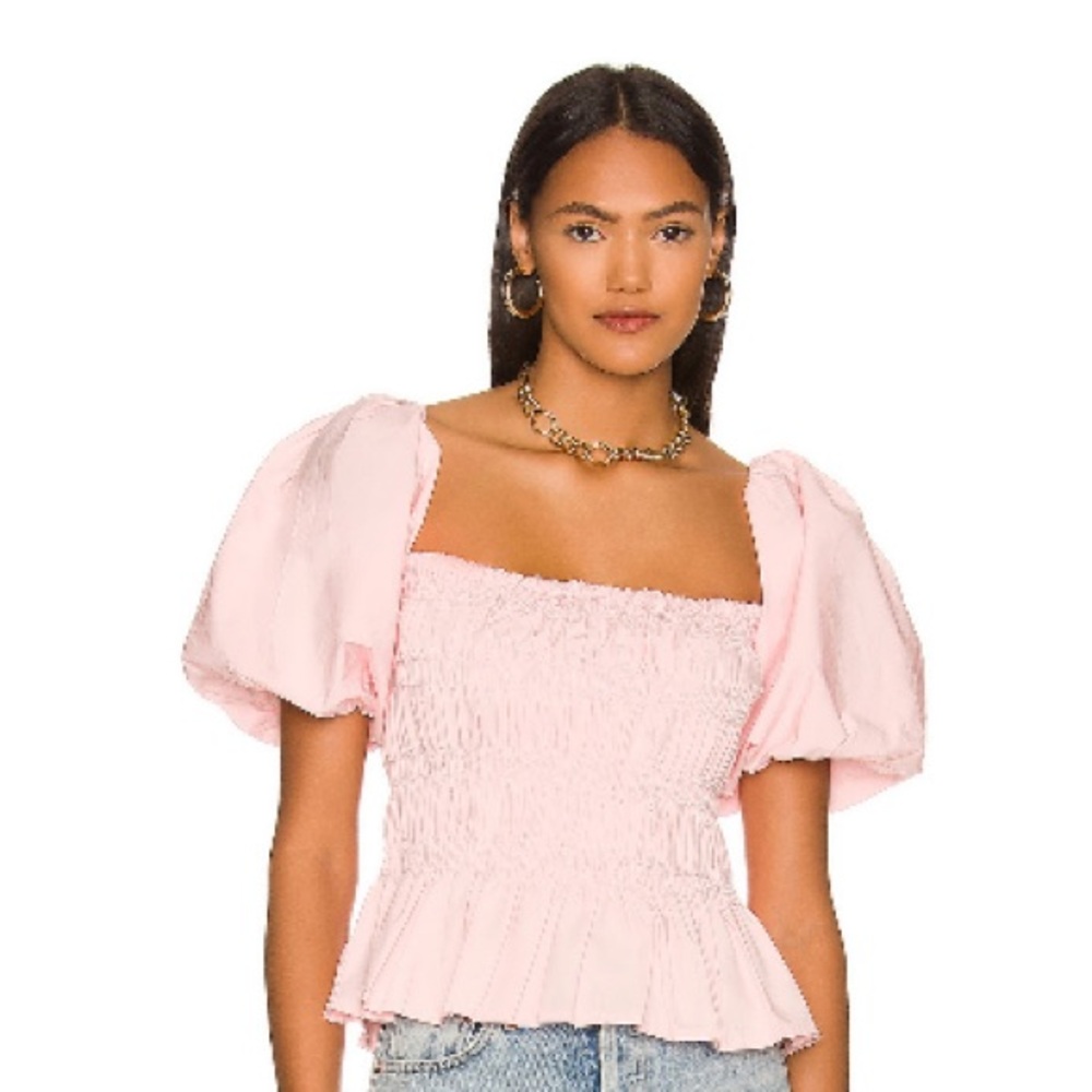 NWOT ASTR the Label Pink Savina Top